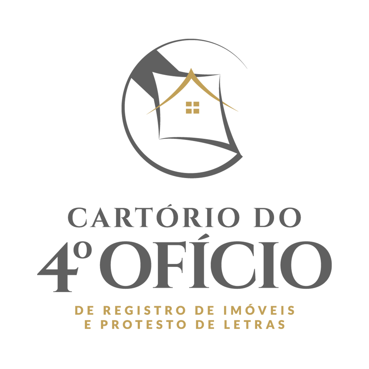 Logotipo do 4º Ofício de Registro de Imóveis e Protesto de Letras de Manaus
